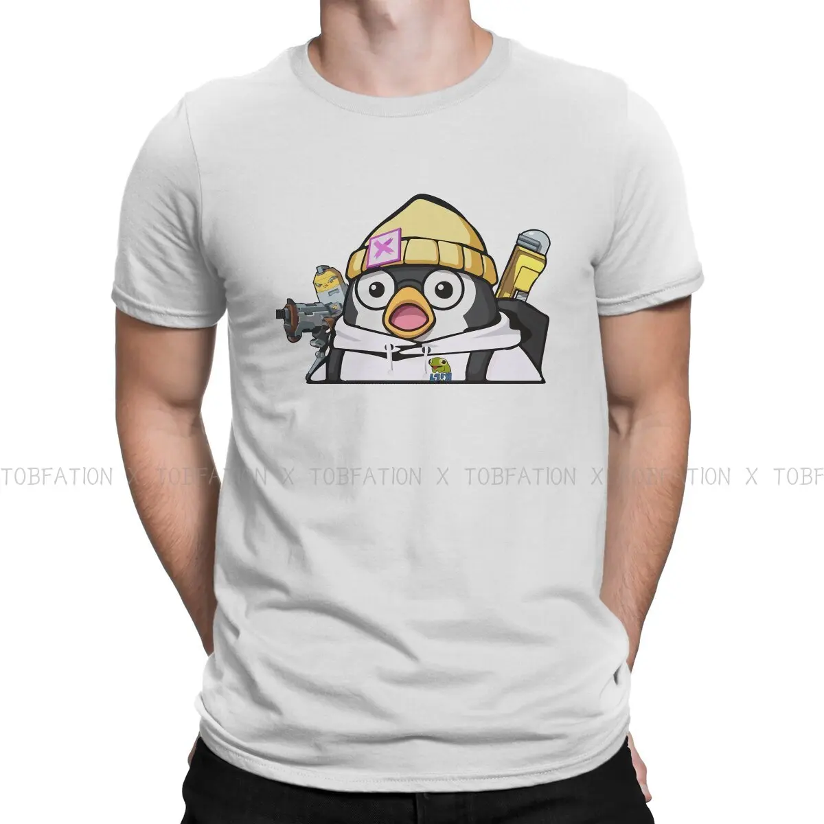 Valorant Agents Game Pure Cotton TShirt Killjoy Penguin  Elegant T Shirt Oversized Men Clothes New Design