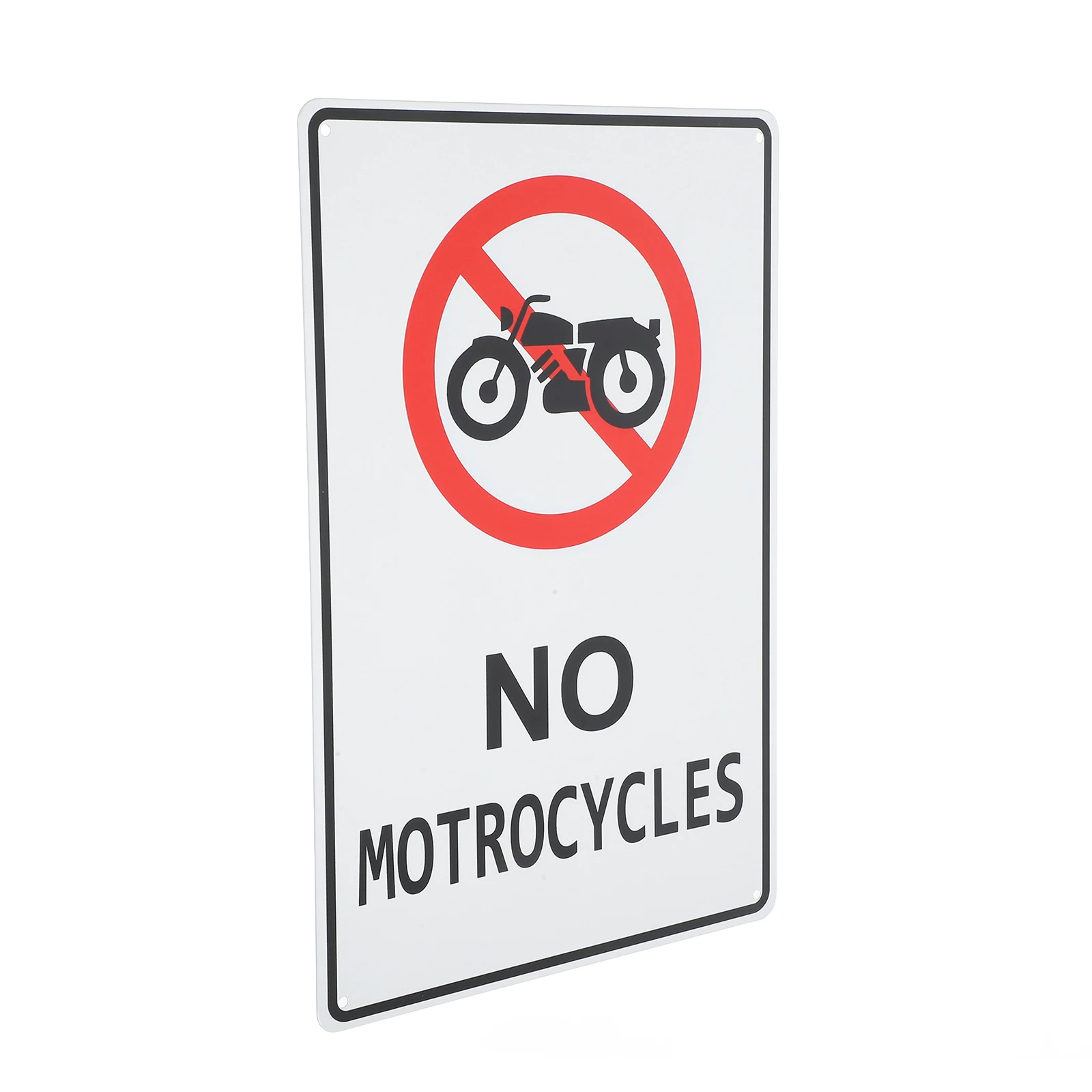 

High Visibility Street Road No Motorcycles Warning For City Streets Safety Traffic Caution Sign Business Street Sign