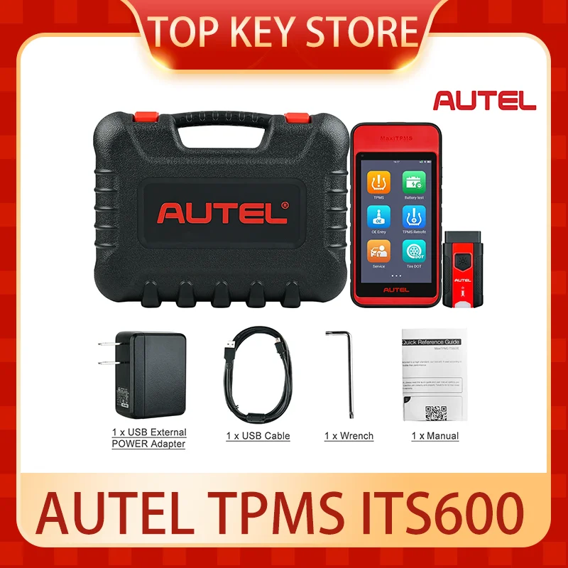 Autel TPMS ITS600 TPMS Diagnostic Scanner Tool Tire Pressure Monitor TPMS Relearn Tool TPMS Programming Tool PK TS608 TS508WF