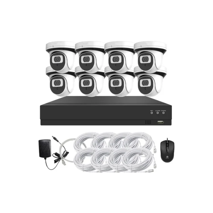 5MP 4CH 8CH Home Cctv Security System IP Surveillance  Support 8 Channel Poe NVR Cctv  System