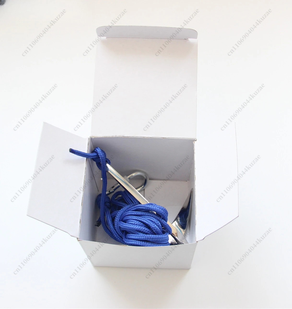 316 Stainless Steel Bruce Anchor, Marine Boat Anchor for Kayak, Canoe, Inflatable Boat and Raft