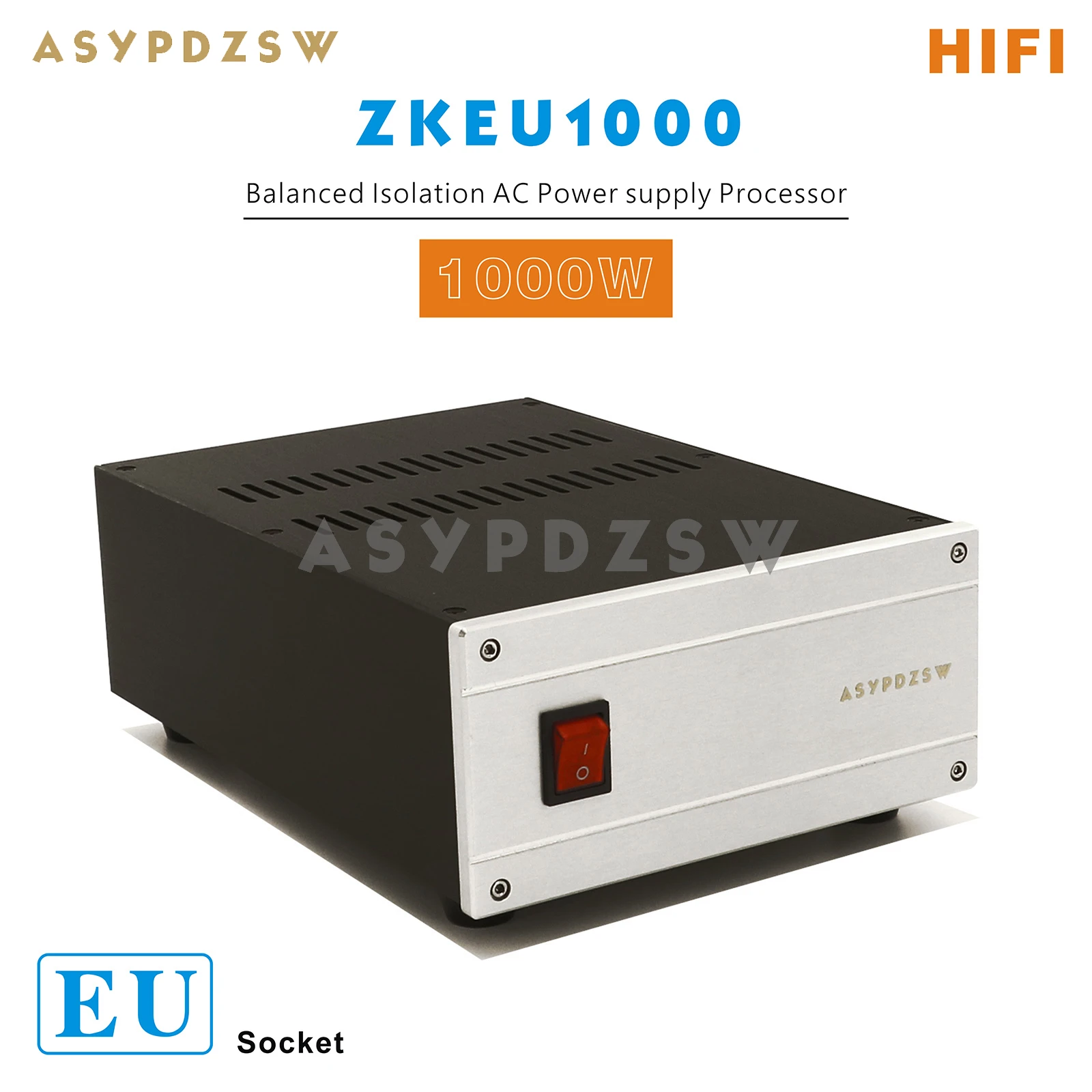 

ZKEU1000 ЕС разъем HIFI 1000VA тороидальный сбалансированный изоляционный трансформатор 1000 Вт AC блок питания процессор