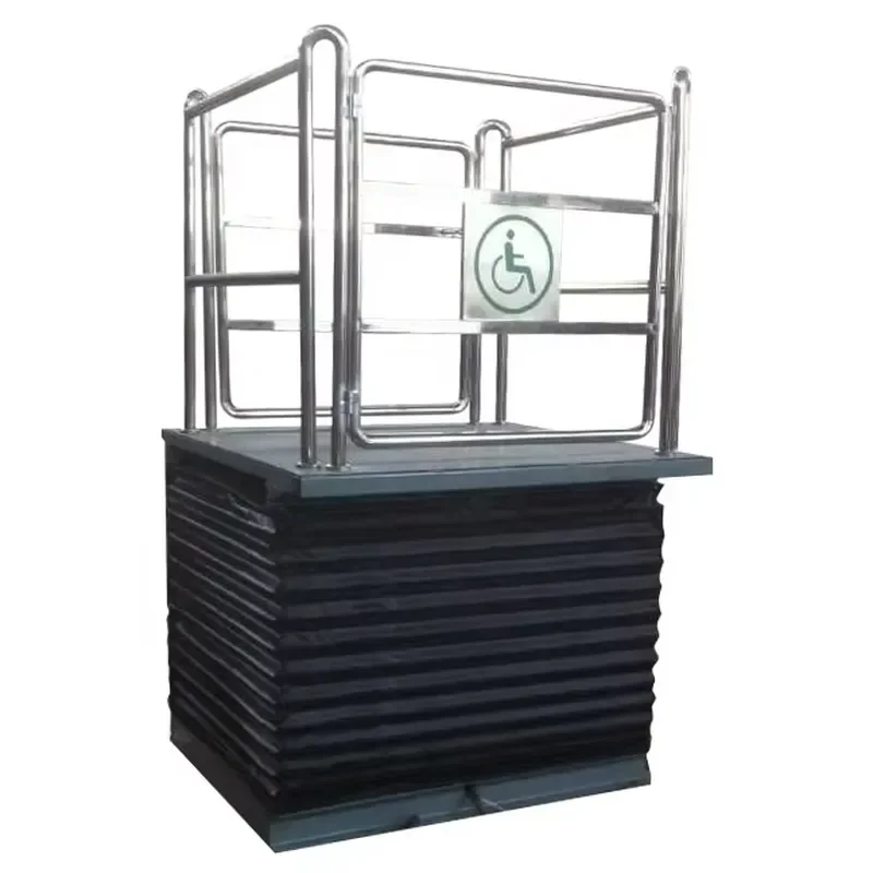 250kg 300kg Full Electric Hydraulic Scissor Residential Elevator Stair Lift with CE