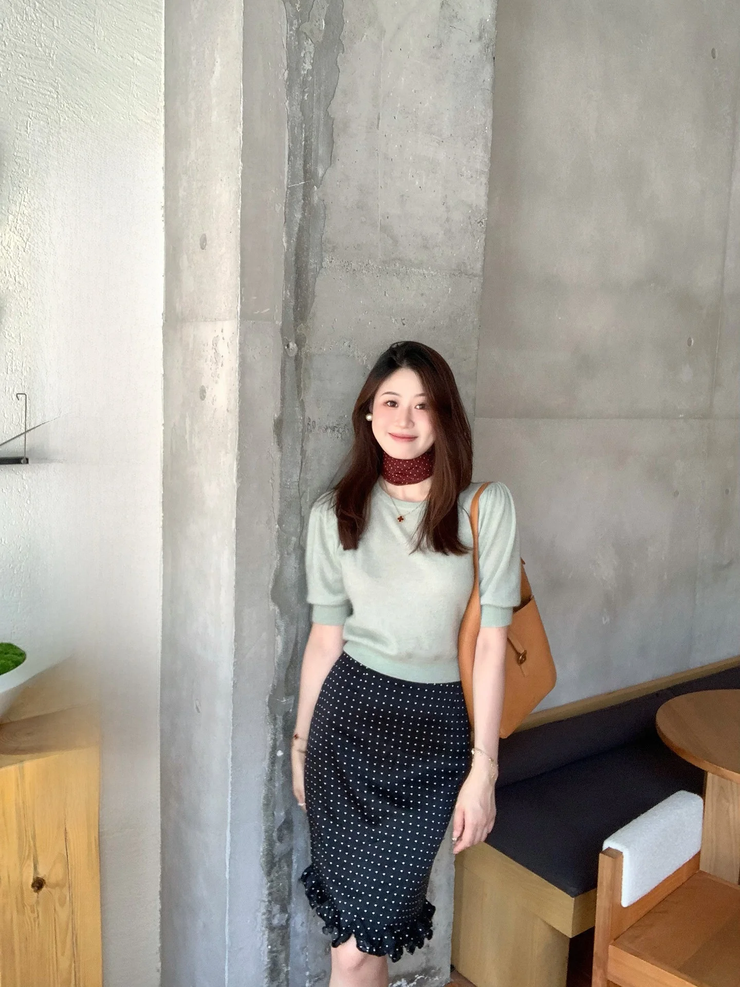 

Женский мягкий вязаный свитер с рукавами-фонариками, свободного кроя, для повседневной носки, осенняя коллекция