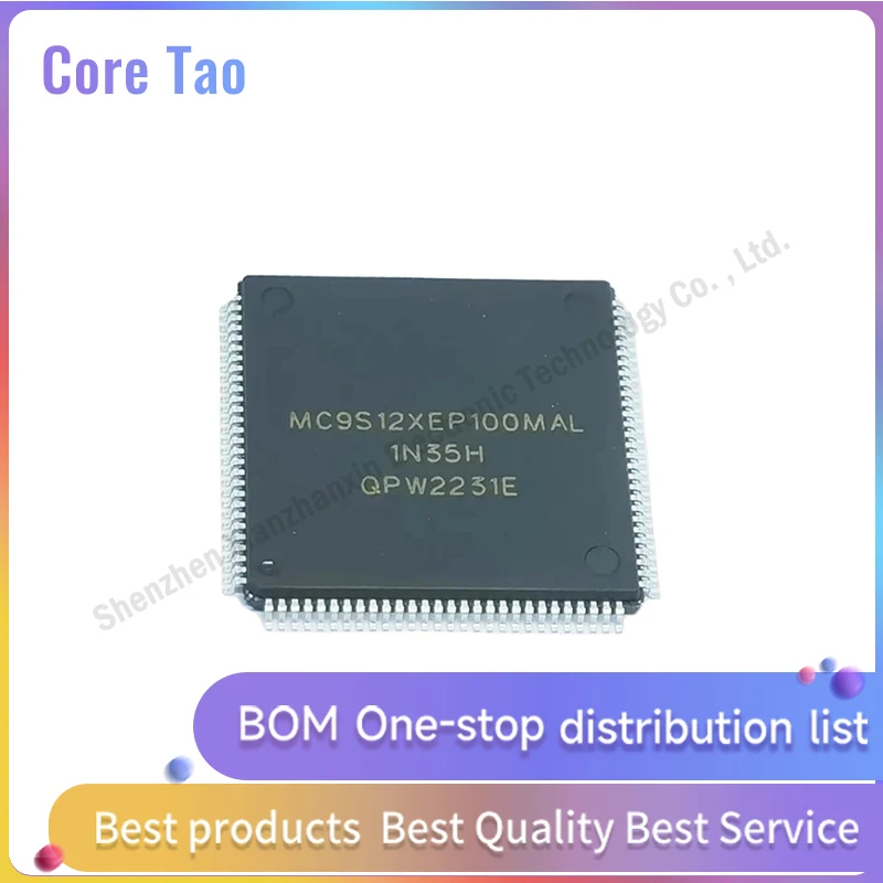 

MC9S12XEP100MAL MC9S12XEP100 9S12XEP100 QFP112 Микросхемы микроконтроллера на складе