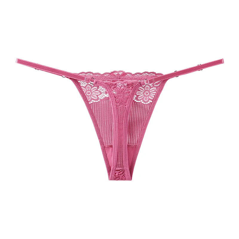 BANNIROU 3Pcs Lace G-string For Woman Sexy T-back Thongs Female Panties Women's Lingerie Underwear Intimates New Free Shipping