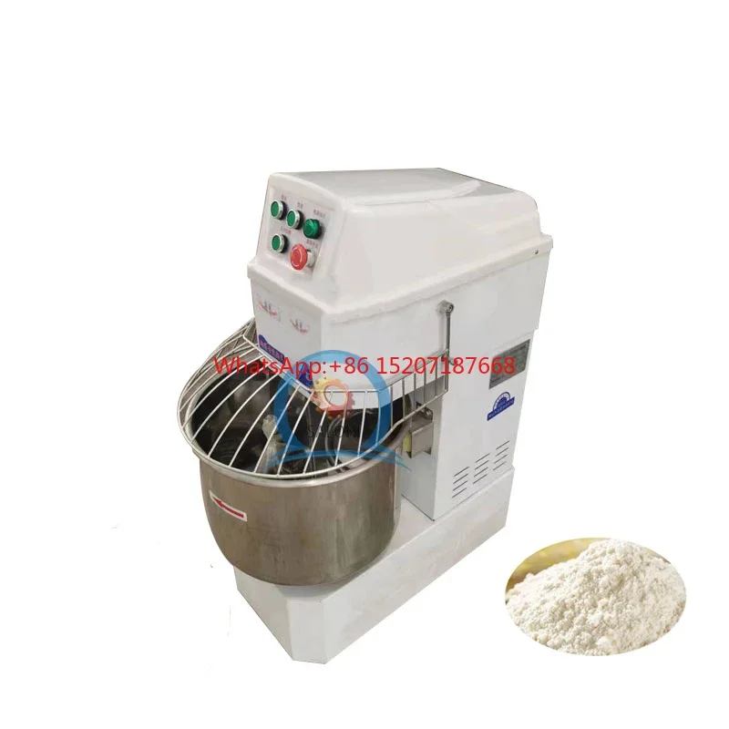 

electric commercial flour mixer kitchen dough mixing machine kneader for cake biscuit bread dough mixing