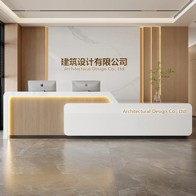 Company front desk reception desk hospital guide  dental clinic bar checkout page beauty salon front spot paint