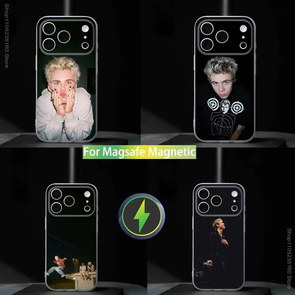 

Cool The Kid L-Laroi Singer For iPhone 11,12,13,14,15,16,17,Pro,Max,Plus,Mini,SE4,E Phone Case Magnetic For Magsafe Wireless