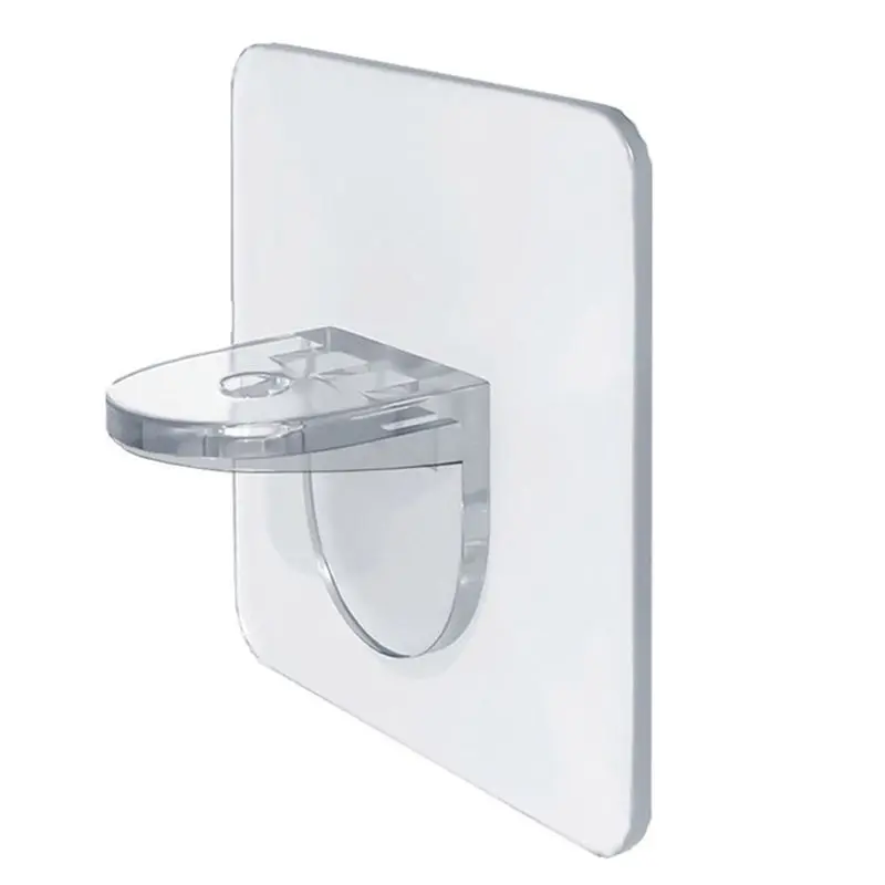 

Самоклеящиеся кронштейны для полок A95G, не требующие сверления, подходят для кухонных шкафов и книжных полок.