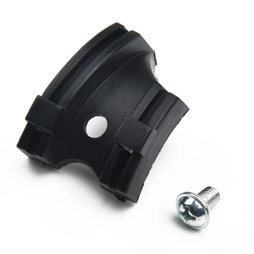 Road Bike Bicycle Frame Bottom Bracket Cable Guide Plastic 40mm*30mm W/Screw Black Bicycle Cycling Parts Accessories - Image 5