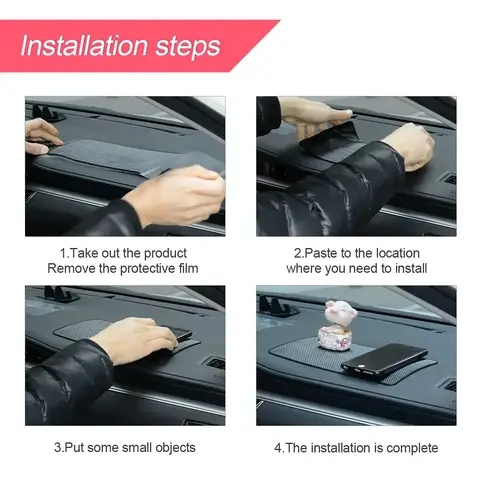 8 best sales car anti slip mat - №4