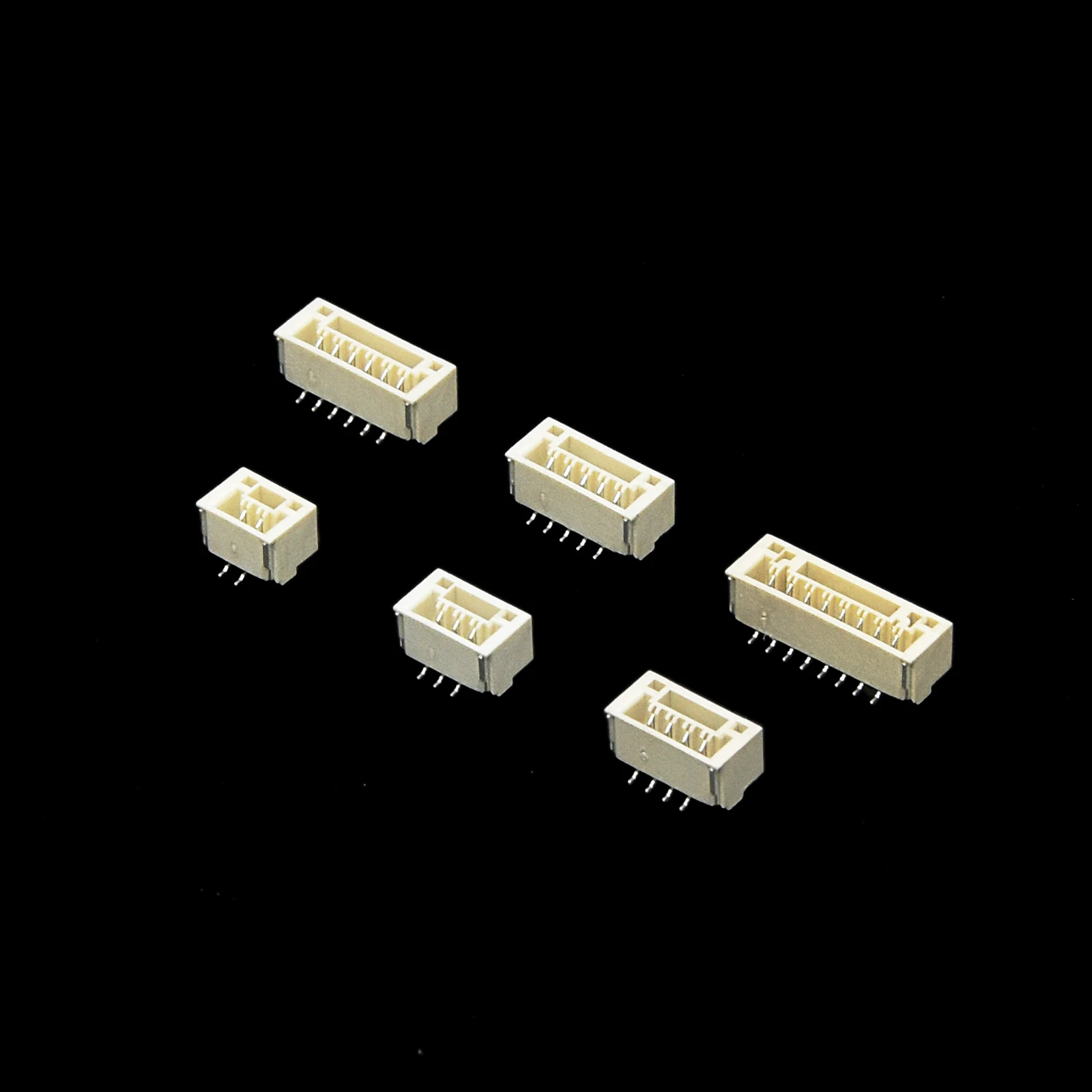 

20pcs GH1.25 Vertical patch buckle connector spacing 1.25mm pitch connector socket 2p 3p 4p 5 6 8p