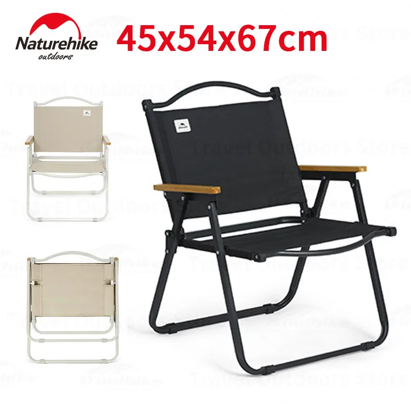 

Naturehike FE01-Outdoor Folding Chair Portable Ultralight 2.7kg Camping Chair Carbon Steel Aluminum Alloy Bracket Fishing Chair