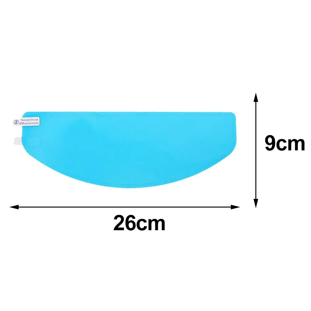 오토바이 헬멧 투명 김서림 방지 필름 헬멧 렌즈 나노 코팅 스티커, 모토 안전 운전 헬멧 액세서리