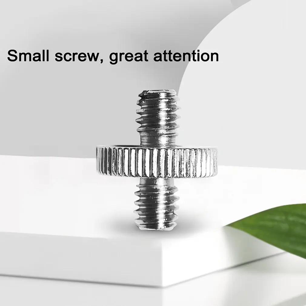 Treppiede a vite per fotocamera superficie liscia filettatura trasparente treppiede a vite portatile per tutti i tipi di attrezzature fotografiche