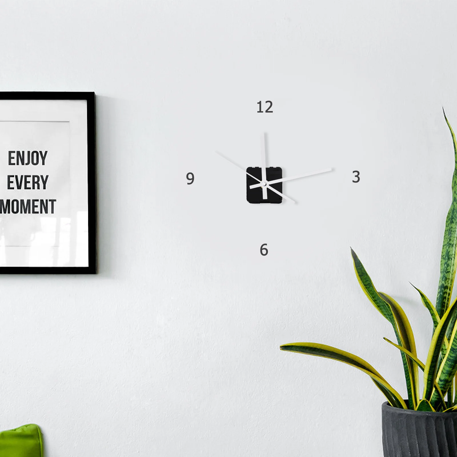 

1pc Quartz Movement Diy Durable Mechanism Home Clock Parts Set Silent Precision Replacement For Wall Clock Repair Decor