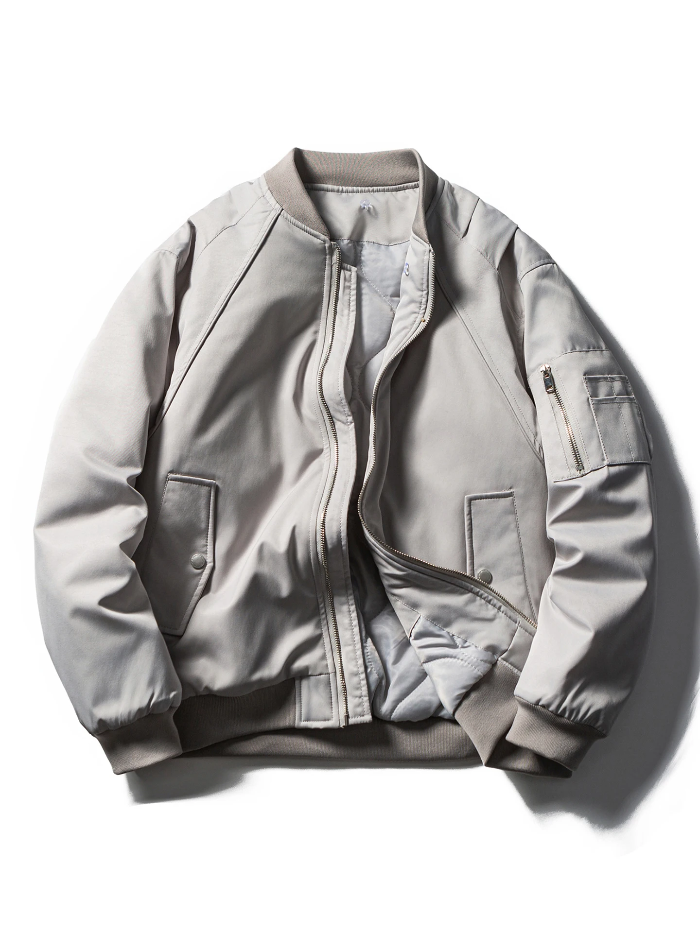 

Новая мужская утепленная зимняя куртка-бомбер из хлопка 2025 года, свободного кроя, для пар, модная повседневная, с длинными рукавами, на молнии