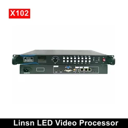 Linsn X102 All-in-one Full Color LED Video Processor Integrated With Sender TS802 Work With RV908m32 Receiving Card