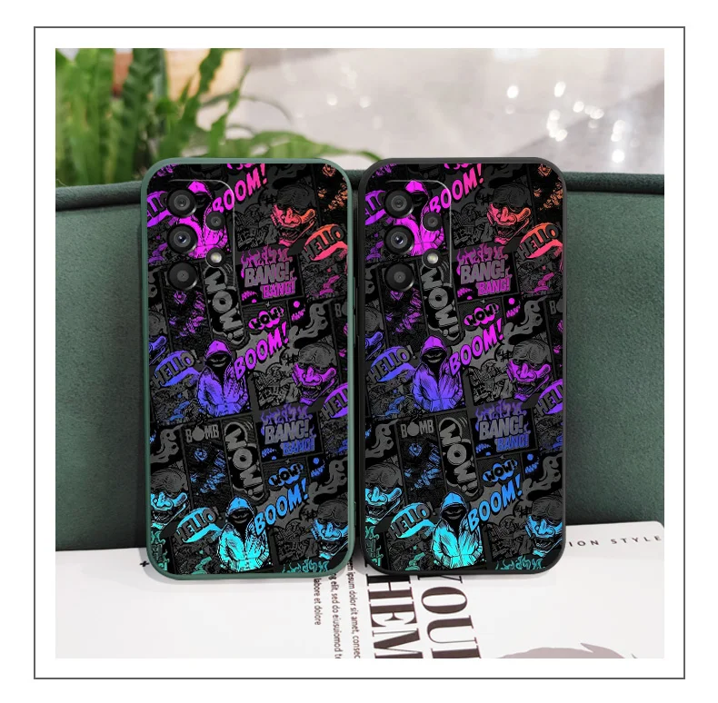 Blackface Clown Hülle für Samsung Galaxy A73 A53 A33 A23 A13 A72 A52 A52S A32 A22 A12 A71 A51 A31 A21S 4G 5G Cover – Detail 7