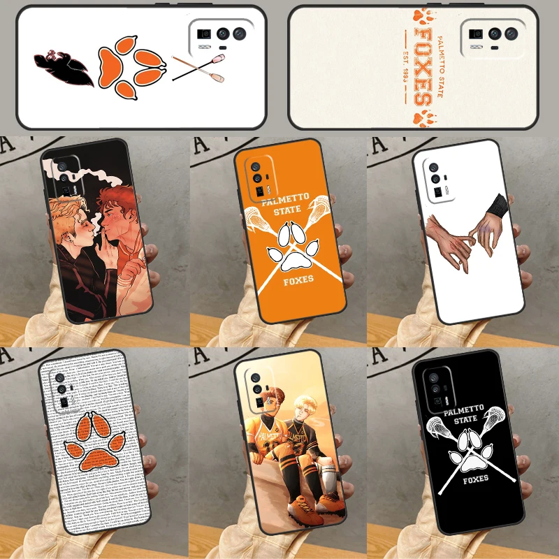 Andreil All Game Palmetto State Foxes Case For Xiaomi 12T 11T 13 Pro 11 12 Lite 12X POCO X3 X5 Pro M4 M5s X4 F4 GT F3 F5 Cover