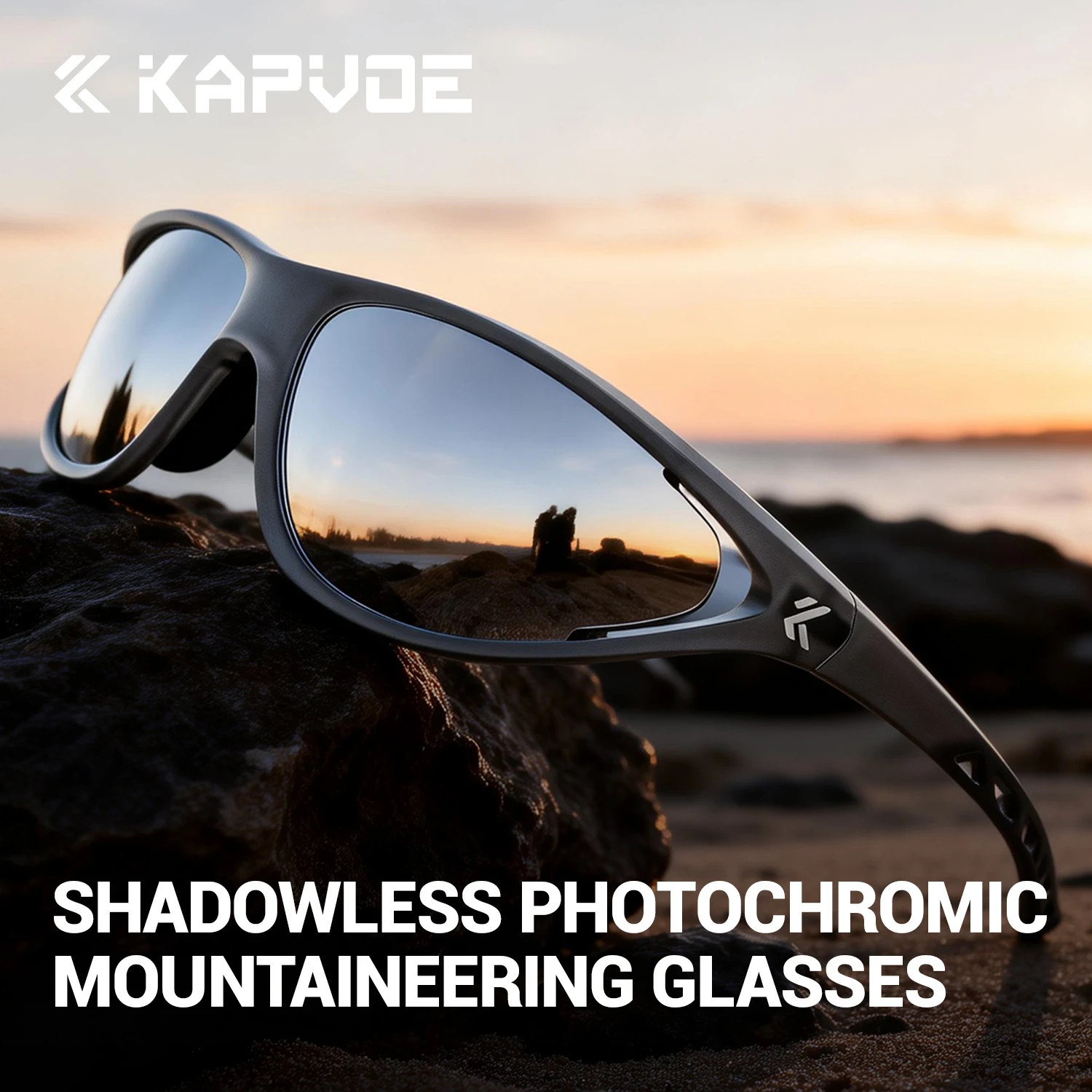 

Солнцезащитные очки KAPOVE для походов и велоспорта: фотохромные, с высокой четкостью и контрастностью, защита от УФ400, для активного отдыха, для мужчин и женщин, для альпинизма