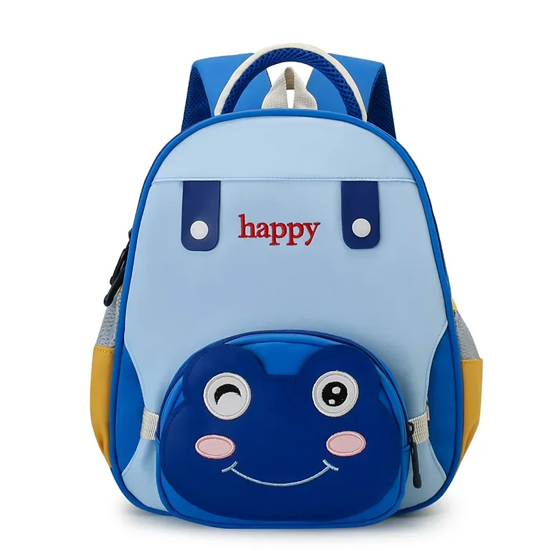 Cartoon Lightweight Kindergarten Bookbags Toddler Animal Schoolbag Lunch Backpack for Kids Boys Girls Travel Bag Two Piece Set