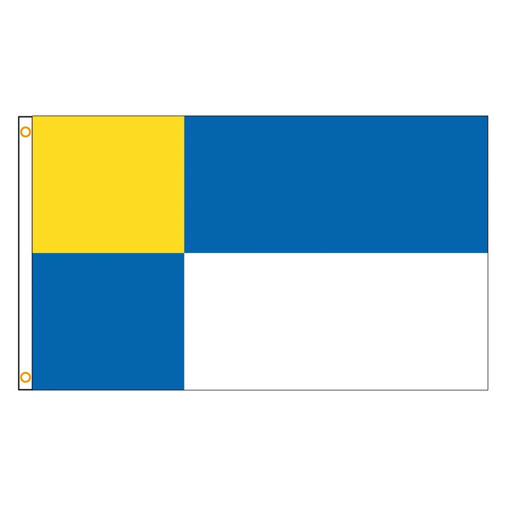 3x5 Ft Bratislava Region Flag Vivid Color administrative regions of Slovakia Flags Polyester with Brass Grommets