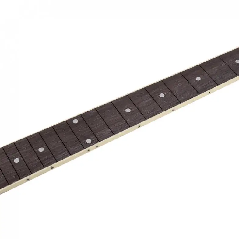 41inch Acoustic Guitar Fingerboard 20 Fret Rosewood Fretboard Inlay Shell Sound Point with ABS Edge Guitar DIY Parts