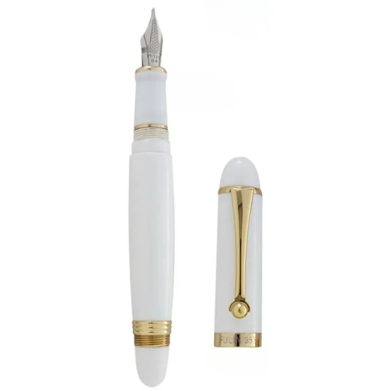 fulin-353-resin-fountain-pen-long-knife-elastic-no6-nib-calligraphy-ink-penpk-asvine-p20-ink-converter-elegant-business-gift