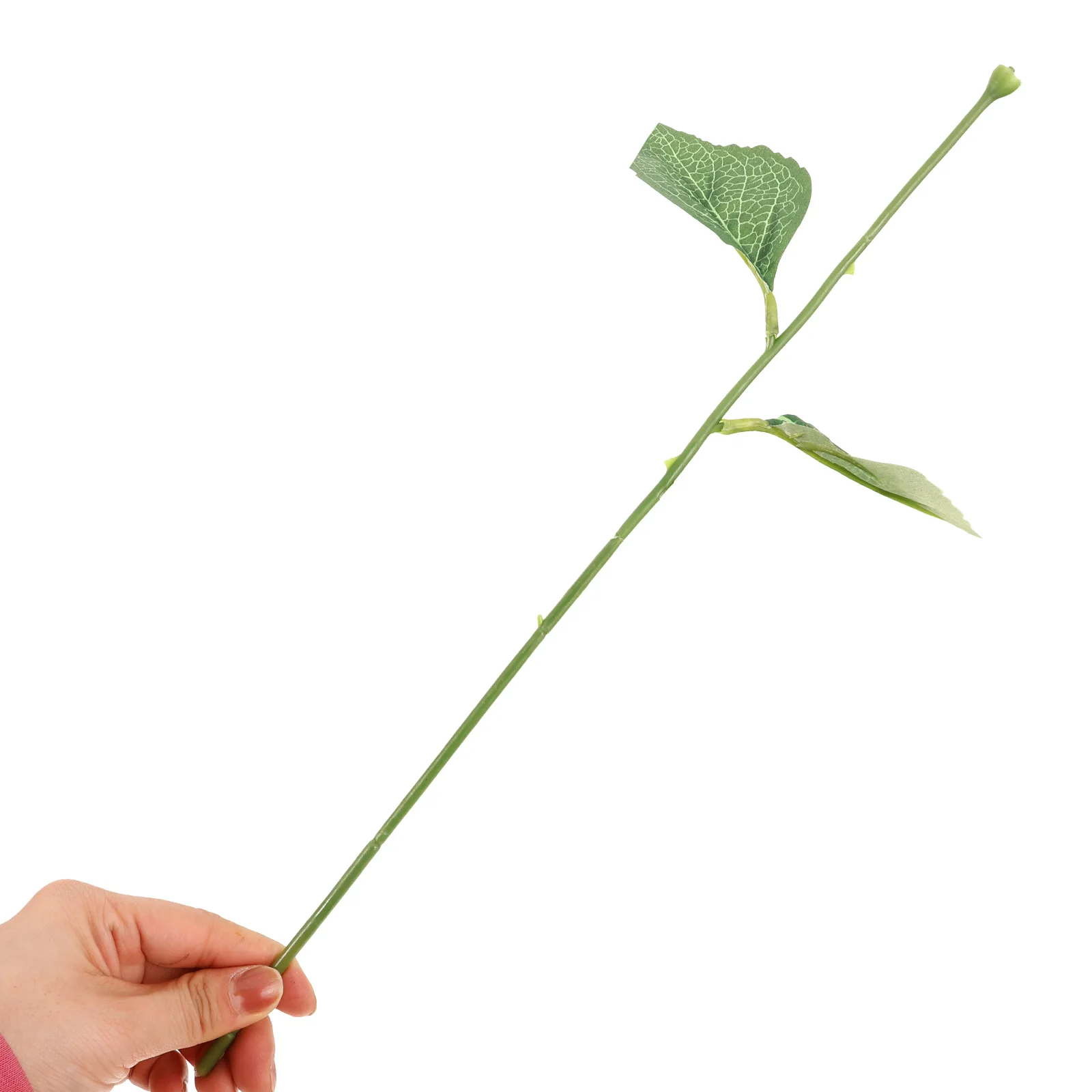 

10Sets Plastic Flower Stems Flexible Realistic for Wedding Floral Arrangements Decor Artificial Flower Stems and Leaves