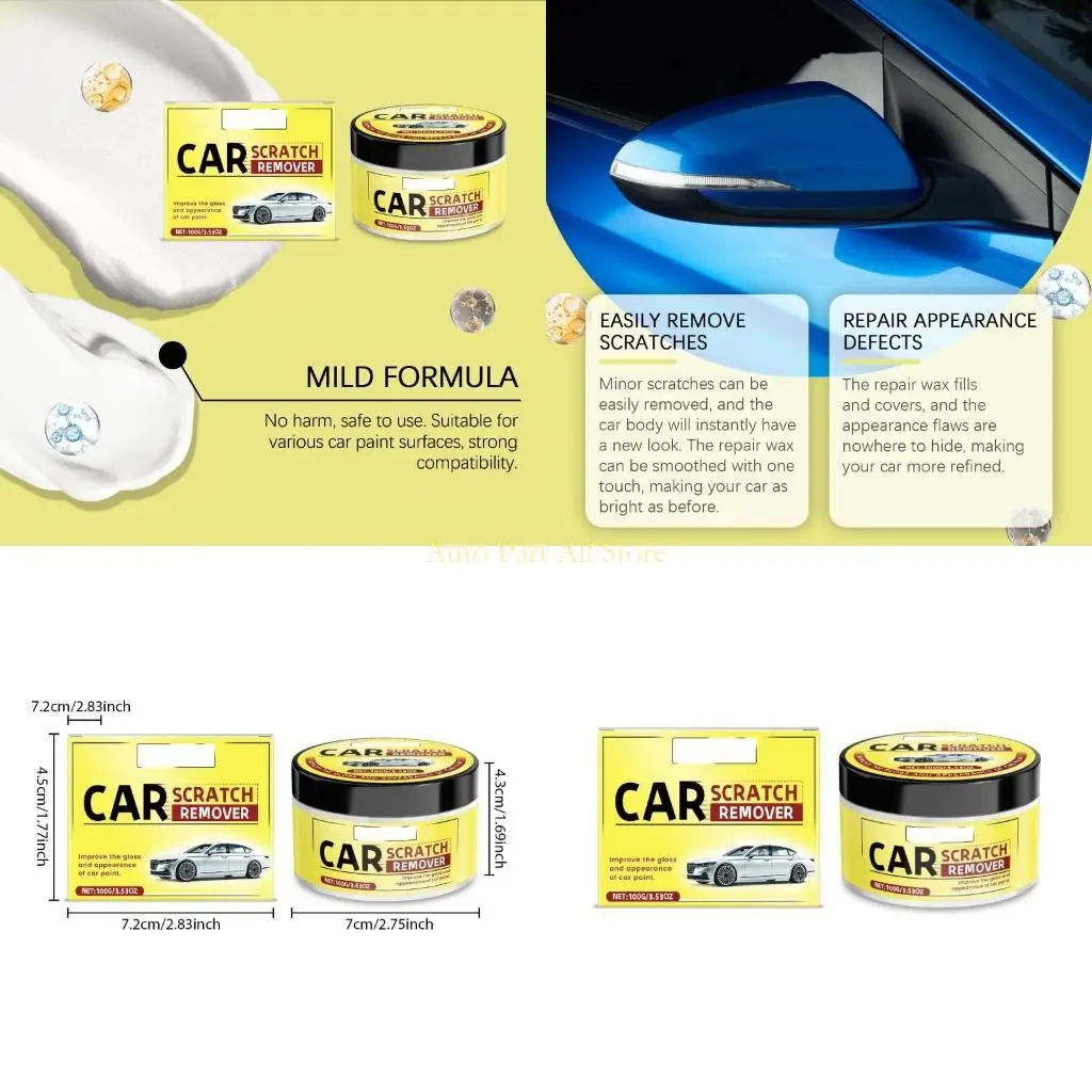 

J0ma автомобиль Ремонт царапин реконструкция воскового стека