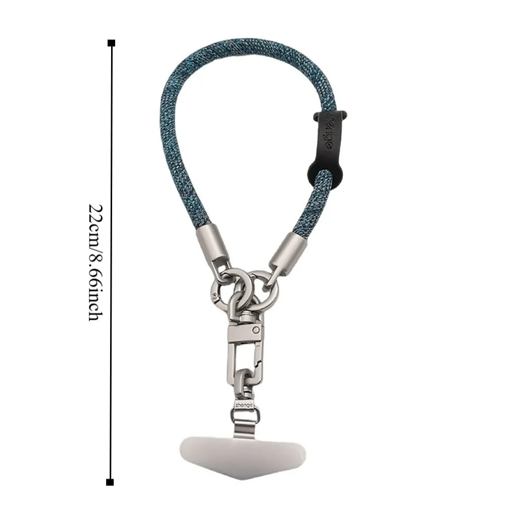 Hanger Mobiele telefoonriem Anti-verlies Metalen gesp Mobiele telefoonketting Handheld korte mobiele telefoon Lanyard Mobiele telefoonhanger