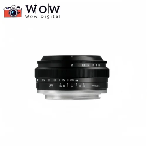 TTArtisan 25mm F2 Camera Lens for Sony E Mount a6400 Fujifilm XA XT4 XT30 Canon M50 R7 R10 Panasonic Olympus M43 Nikon Z30 Z50