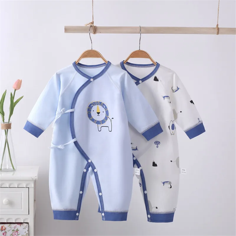 

Baby onesie pure cotton newborn rompers baby cotton clothes four seasons butterfly boy girl baby outing clothes Infant Jumpsuit