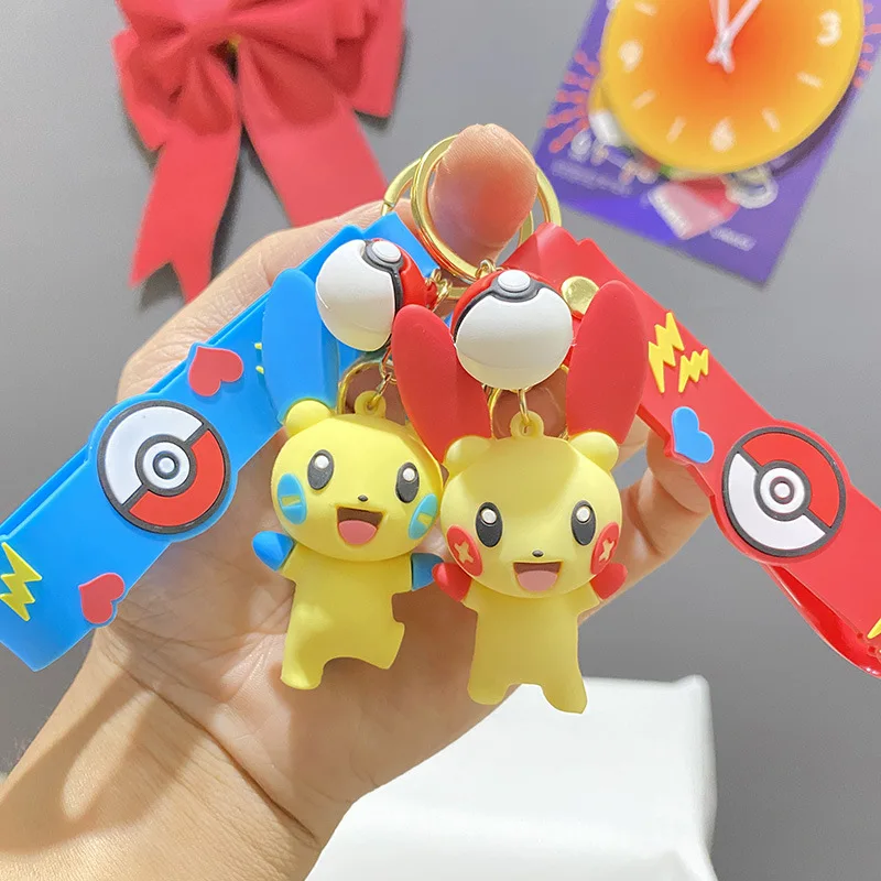 アニメピカチュウプリンクリエイティブおもちゃ人形キーホルダーペンダント Gengar かわいい 5 センチメートルカップルブック包装装飾ホリデーギフト