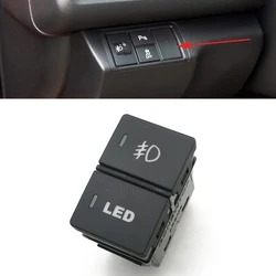 1pc Fog Light Power LED Daytime Running Light 360 Camera Recorder Radar BSM Dual Control Switch Push Button for Honda