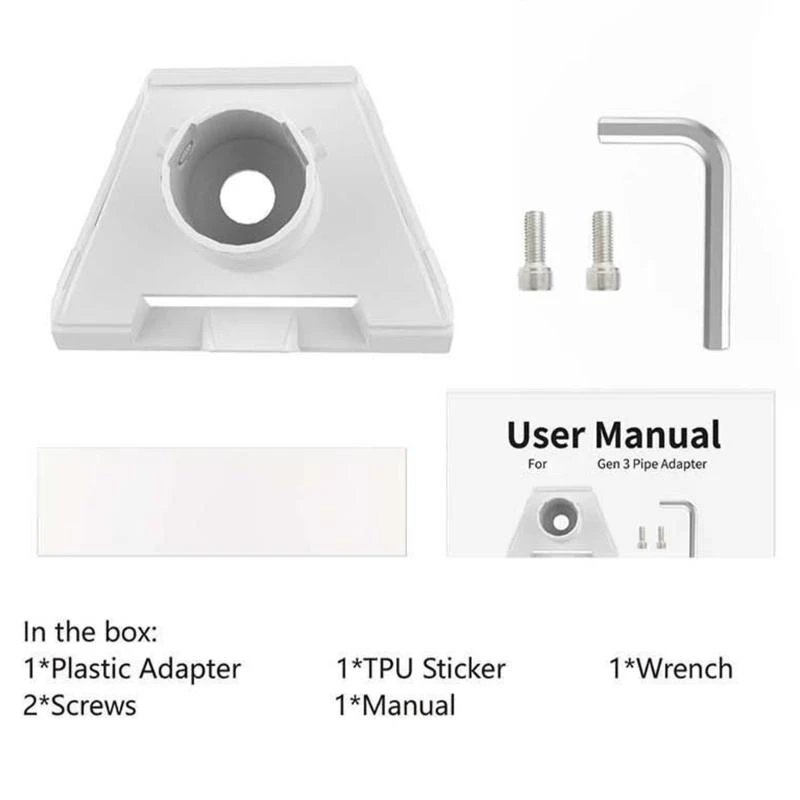 W89C Universal Satellite Mount Thiết kế thời tiết nhỏ bằng nhựa nhỏ cho XGEN3