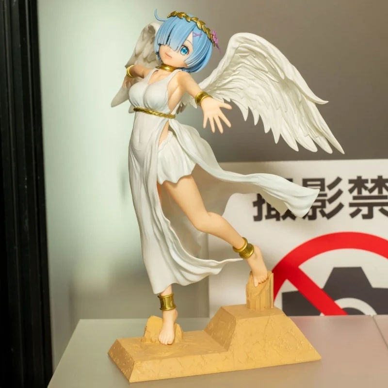 

Новинка 2024, модель seraphe Life начинается с царапин Rem, украшение ручной работы, ландшафтные автомобильные аксессуары, орнамент, коллекционный подарок