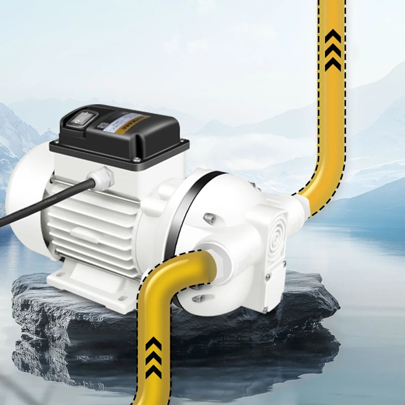 

FL-550 Large Flow Acid and Alkali Self-priming Pump, Corrosion-resistant Chemical Pump Electric Diaphragm Pump Dosing Pump