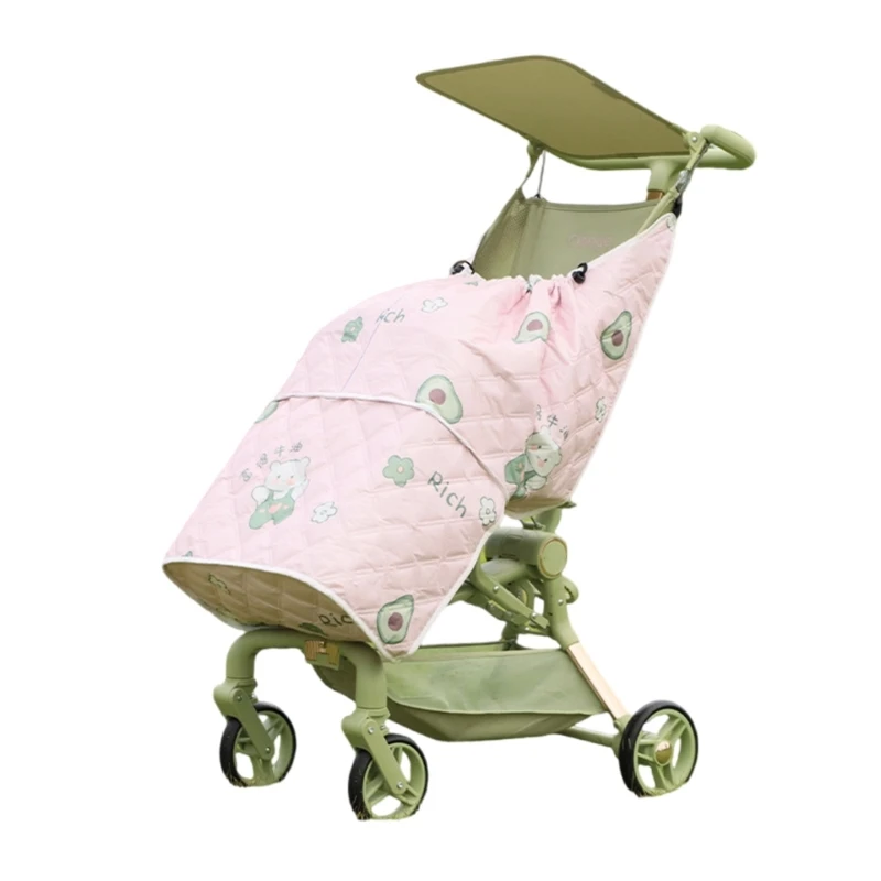 

Universal Fit Windproof Strollers Cover for Baby Carriages, Soft & Comfortable Winter Bunting Bag with Elastic Closure