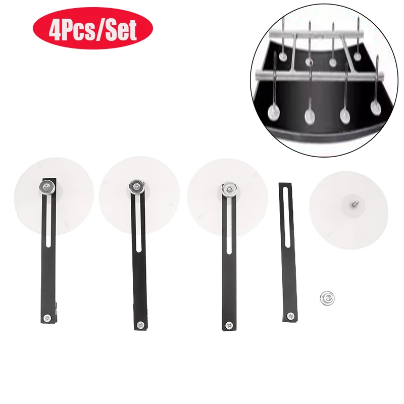 

4Pcs TV Side Board Retainer Clip LED LCD TV Screen Remove Repair Tool Silicone Vacuum Suction Cup Retainer