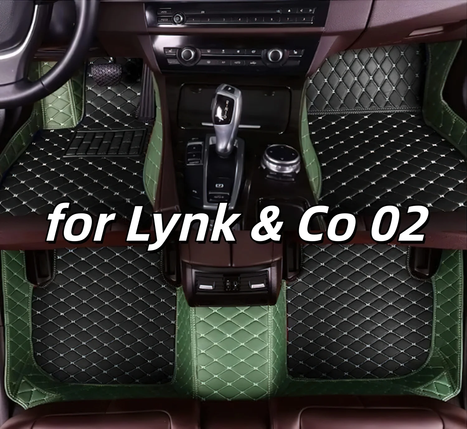 

Accessories car floor mats for Lynk & Co 02 2018 2019 2020 2021-2025 Auto leather carpet pads full set vehicle foot mat rugs