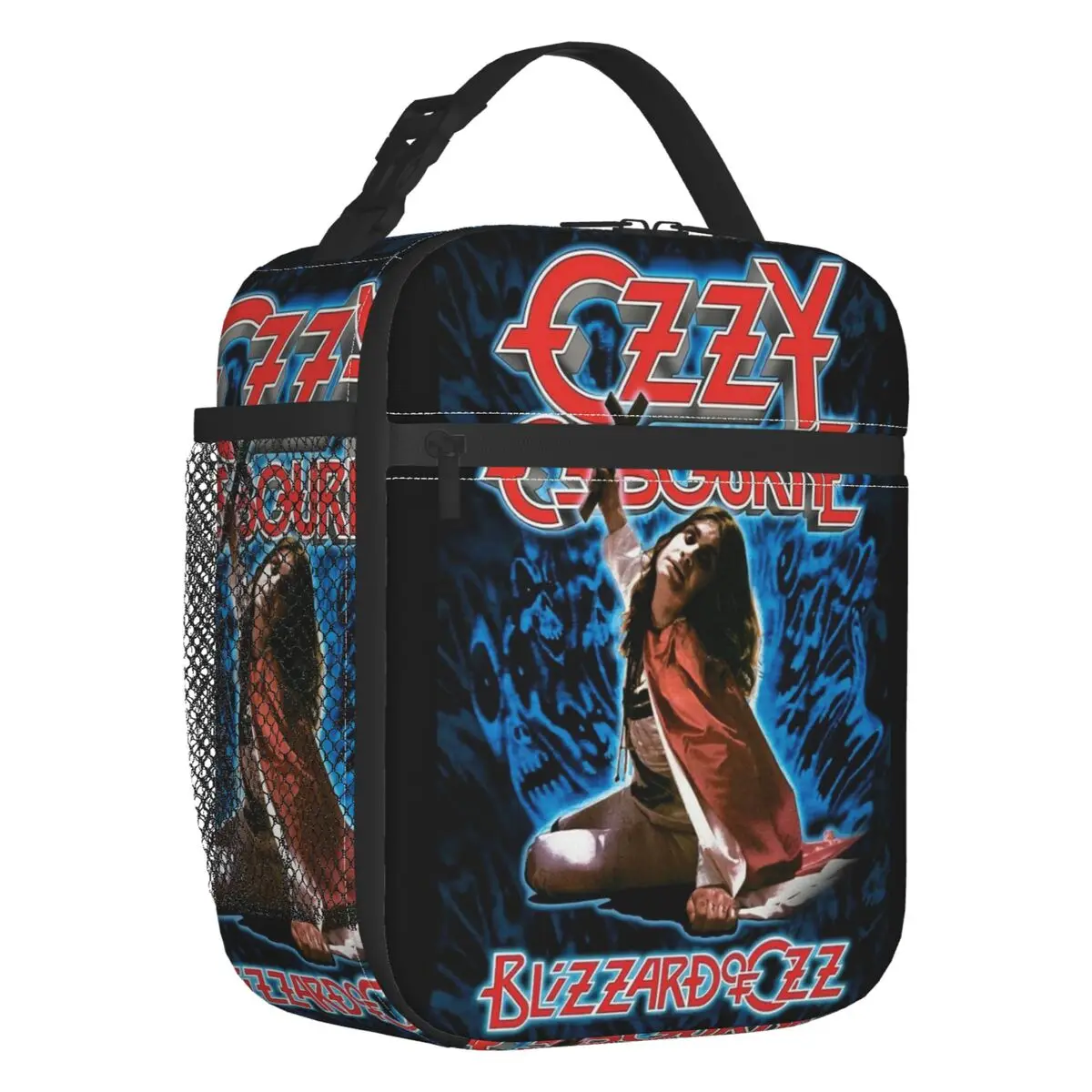 Ozzy Osbourne Prince Of Darkness Insulated Lunch Bag for Women Resuable Heavy Metal Cooler Thermal Bento Box Kid School Children