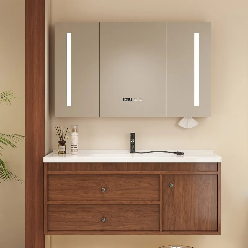 Bathroom Cabinet White Living Room Display Floor WoodenShelves Vanity Over Cupboard Drawers Small Archivadores Home Furniture