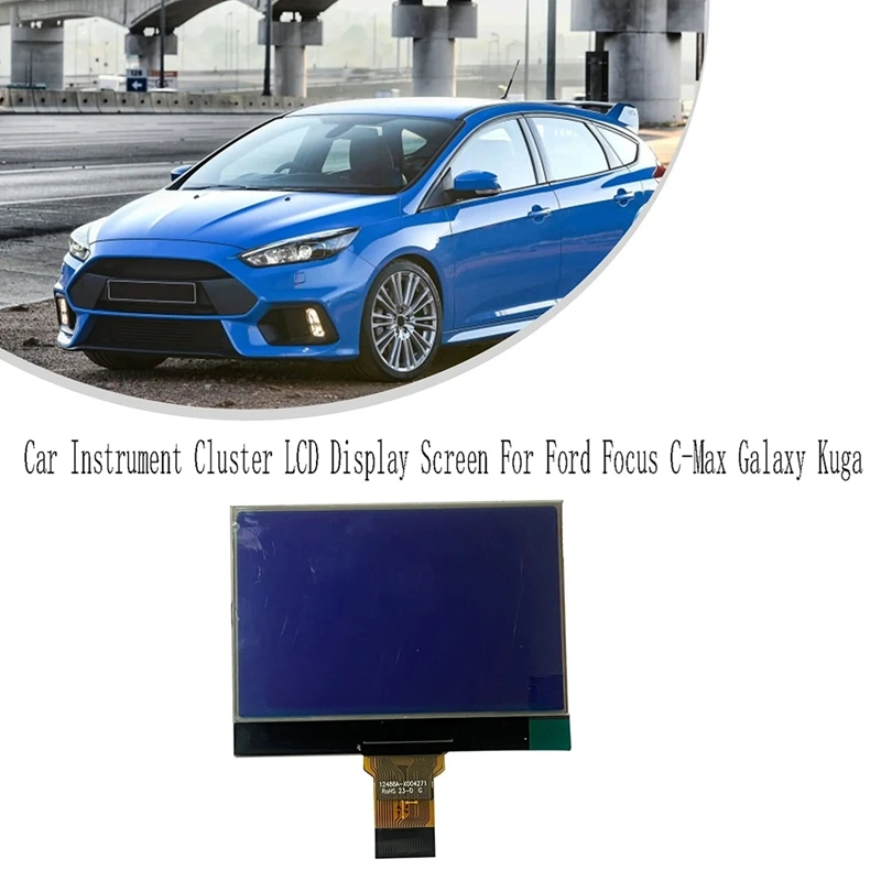 Car Instrument Cluster LCD Display Screen For Ford Focus C-Max Galaxy Kuga