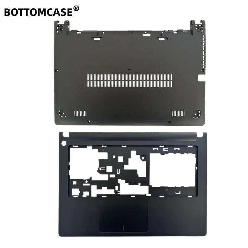 Capa de Palmrest Estojo Superior, Capa Base Inferior, Prateado ou Preto, Lenovo S300, S310, M30-70, Novo