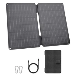 18w Portable Foldable Solar Panel Charger for Outdoor Camping High Power  Waterproof sunlight power generator dark energy charge