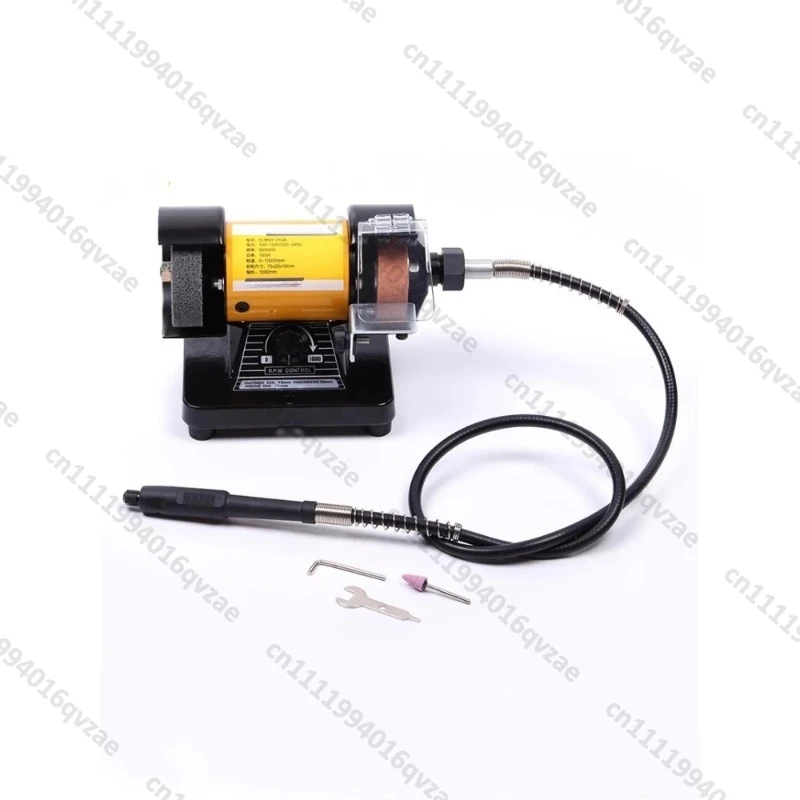 Multifunctional Desktop Grinder Watch Polishing Machine Small Table Grinding Speed Regulating Grinder