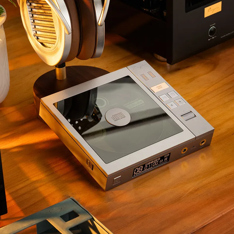 CP6 Tube Three-tone Bluetooth Wireless Hifi Audiophile Portable Cd Machine